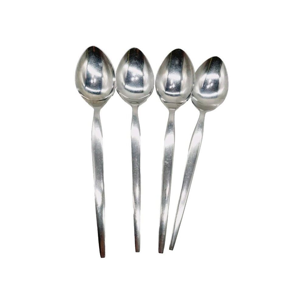 Ecko Eterna Prince Stainless Flatware Replacement Dinner Spoon 7 1/2" set of 4